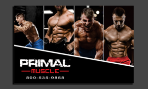 Postcard Design by ecorokerz for Ultimate Fitness Nutrition, Inc. | Design #18352088