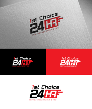 1st Choice 24HR Truck / Trailer Repair & Tire | Logo-Design von ecorokerz