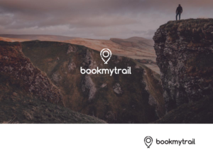 BookMyTrail or bookmytrail, but not Bookmytrail or BOOKMYTRAIL | Logo Design by ArtTank