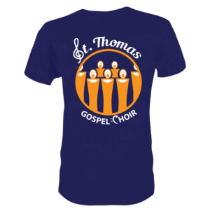 The St.Thomas Gospel Choir Philadelphia, PA  | T-shirt Design by 75-R-P-Z