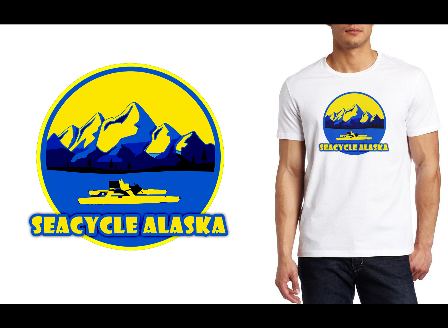 T-shirt Design by edge design for Alaska Sea Cycle Tours | Design #18397843