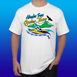 T-shirt Design by Sergio Medina for Alaska Sea Cycle Tours | Design #18408655