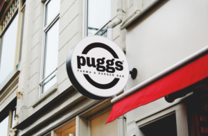 Puggs - Main Heading      Parma and Burger Bar (under/over) | Logo-Design von GLDesigns