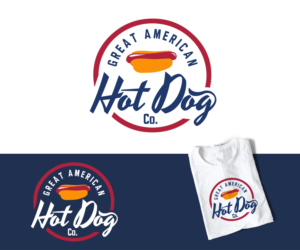 Great American Hot Dog Co.  | Logo-Design von TRHZ