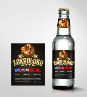 Label Design by SD WEBCREATION for ZorroLoKo | Design #18458925