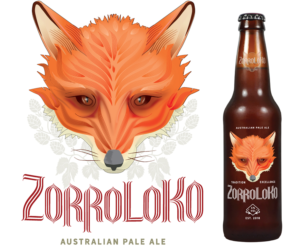 Beer label ZorroLoKo | Label Design by WHollis63