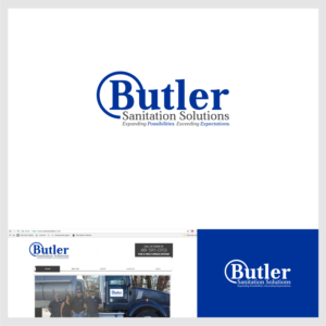 Logo Design by momo57 for Butler Sanitation Solutions | Design #18500782