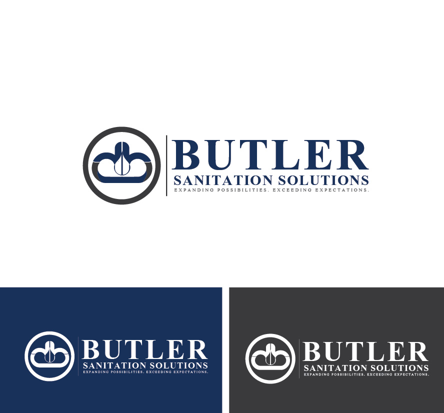 Logo Design by angelonyamu for Butler Sanitation Solutions | Design #18468382