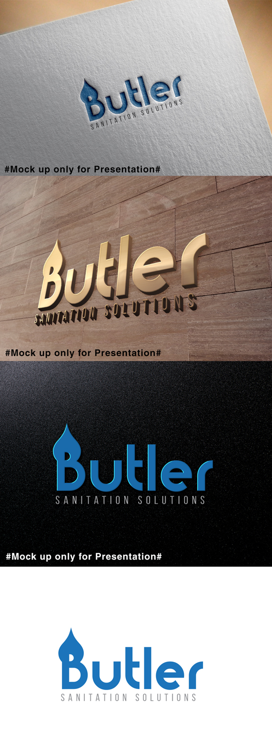 Logo Design by designmind78 for Butler Sanitation Solutions | Design #18466456