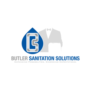 Logo Design by PAD Kuncoro for Butler Sanitation Solutions | Design #18519675