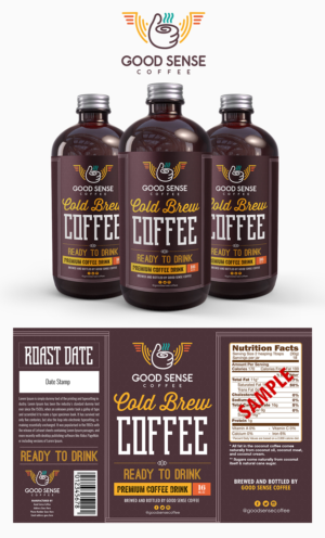 High end Coffee Roaster needs a Label design for new Blend | Label Design by SAI DESIGNS