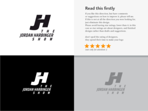 JH or The Jordan Harbinger Show or Jordan Harbinger | Logo-Design von Atvento Graphics