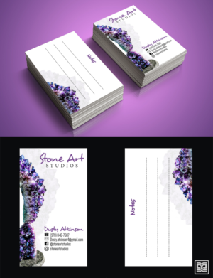 Stone Art Studios business card design- Fine Art sculpture business (Contract guaranteed) | Visitenkarten-Design von D'Mono