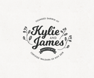 Kylie & James Matthews      Founded Darwin NT     Certified Waldara 03 Nov 2018  | Logo Design by 91.kremena.petrova