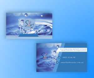 Business Card Design by ganang27 for Smart Bathrooms | Design #18476995