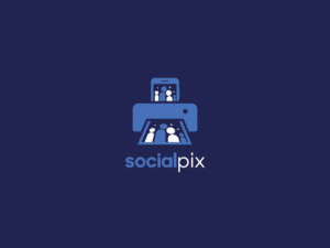 SocialPix | Logo Design by Neil