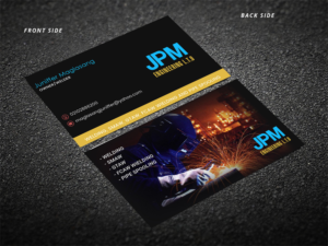 JPM ENGINEERING L.T.D | Business Card Design by Expert Designer