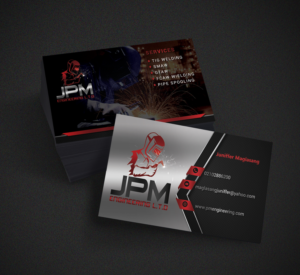 JPM ENGINEERING L.T.D | Business Card Design by Hardcore Design