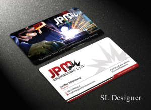 JPM ENGINEERING L.T.D | Business Card Design by SL Designer