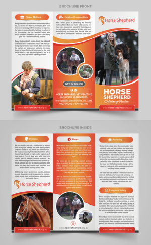 Horse Shepherd Veterinary Practice including Mums4Bubs | Flyer Design by SAI DESIGNS