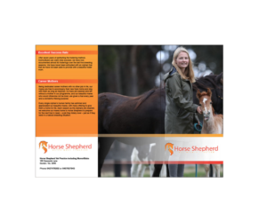 Flyer Design by Boon for Horse Shepherd Park | Design #18613160