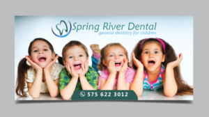 Billboard design for dentist that sees only children | Graphic Design by alex989