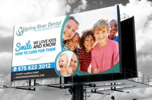 Billboard design for dentist that sees only children | Grafik-Design von SAI DESIGNS