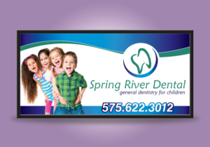 Billboard design for dentist that sees only children | Grafik-Design von paulkanjosh