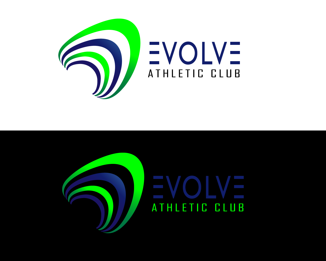 Logo Design by Mary Design for Evolve Athletic Club | Design #18549366