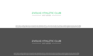 Logo Design by grockSB for Evolve Athletic Club | Design #18518204