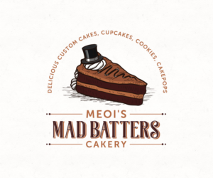 Meoi's Mad Batters Cakery | Logo Design by 91.kremena.petrova