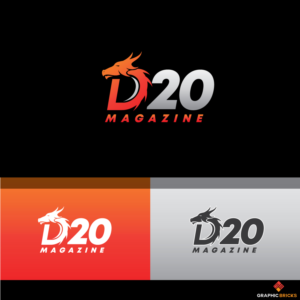 D20 Magazine | Logo Design by Graphic Bricks