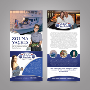 Flyer Design by TuktukiShree for Zolna Yachts | Design #18538562