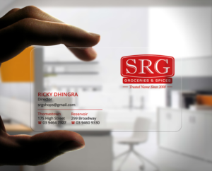 Need Business Card for our Indian Grocery Store | Business Card Design by Stylez Designz