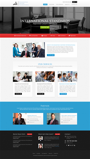 Web Design by the-lion-king for this project | Design: #2820605