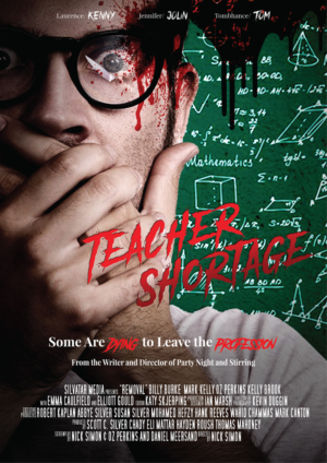 Movie Poster for Teacher/School themed 80's Style Horror/Slasher Film | Poster Design by Lee @ LoleepopDesign