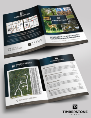 Luxury new home community needs a contemporary and high end looking brochure | Broschüren-Design von SAI DESIGNS