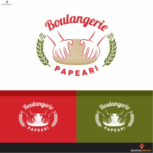 Boulangerie Papeari | Logo Design by Graphic Bricks