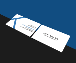 Physician business card | Visitenkarten-Design von JK18