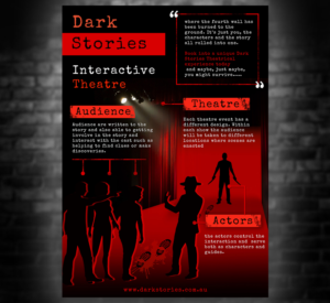 Infografik-Design von visidikara für Dark Stories Pty Ltd | Design: #18601120