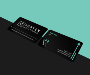 Artificial intelligence, machine learning, and automation company needs a sexy business card design | Business Card Design by JK18