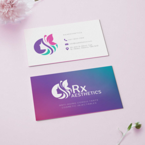 Cosmetic injections clinic needs a fresh looking business card | Visitenkarten-Design von Alexandra S.