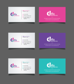 Cosmetic injections clinic needs a fresh looking business card | Visitenkarten-Design von Alexandar