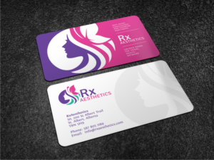 Cosmetic injections clinic needs a fresh looking business card | Visitenkarten-Design von Atvento Graphics