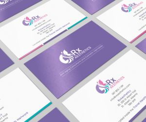 Cosmetic injections clinic needs a fresh looking business card | Visitenkarten-Design von Moumita_