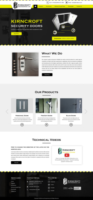 International Manufacturing Business Needs A Heavy Hitting Wordpress Design!  | Wordpress Design by Sbss