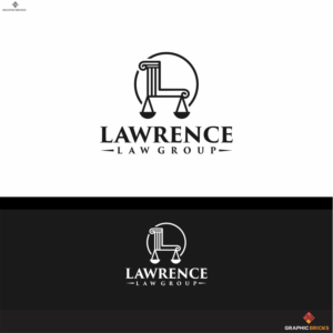 Lawrence Law Group | Logo Design by Graphic Bricks