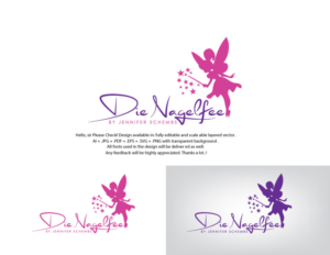 Die Nagelfee, by Jennifer Schembs | Logo-Design von juie design