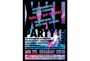 XXL Party am Hagen - große Partynacht in Straubing | Poster-Design von alice