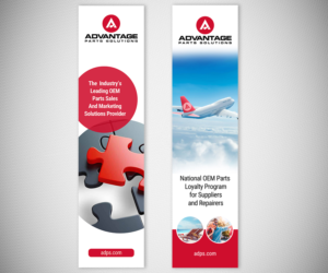 Advantage Trade Show Banners | Schilder-Design von Designers Hub